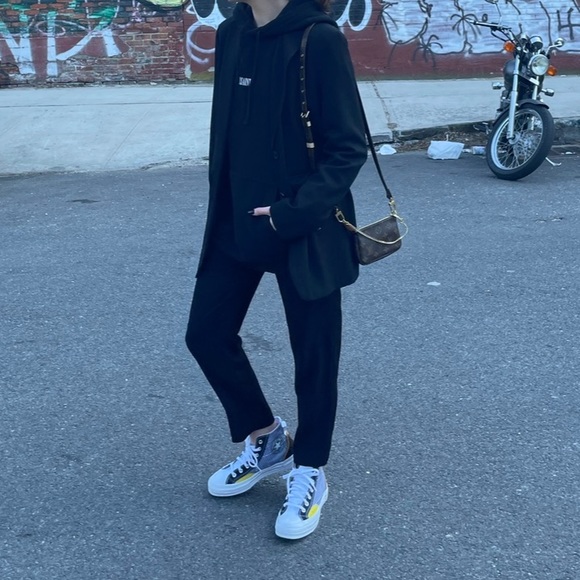 RARE Plaid Converse 70 hacked fashion high top sneakers - Picture 16 of 16